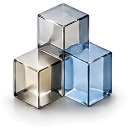 Building Product from Zero, glass sculpture